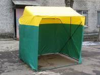 Фото Палатка торговая 1,5х1,5 p(кабриолет) (2 места)